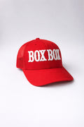 Chassey BOX BOX 3D puff embroidery trucker hat in red