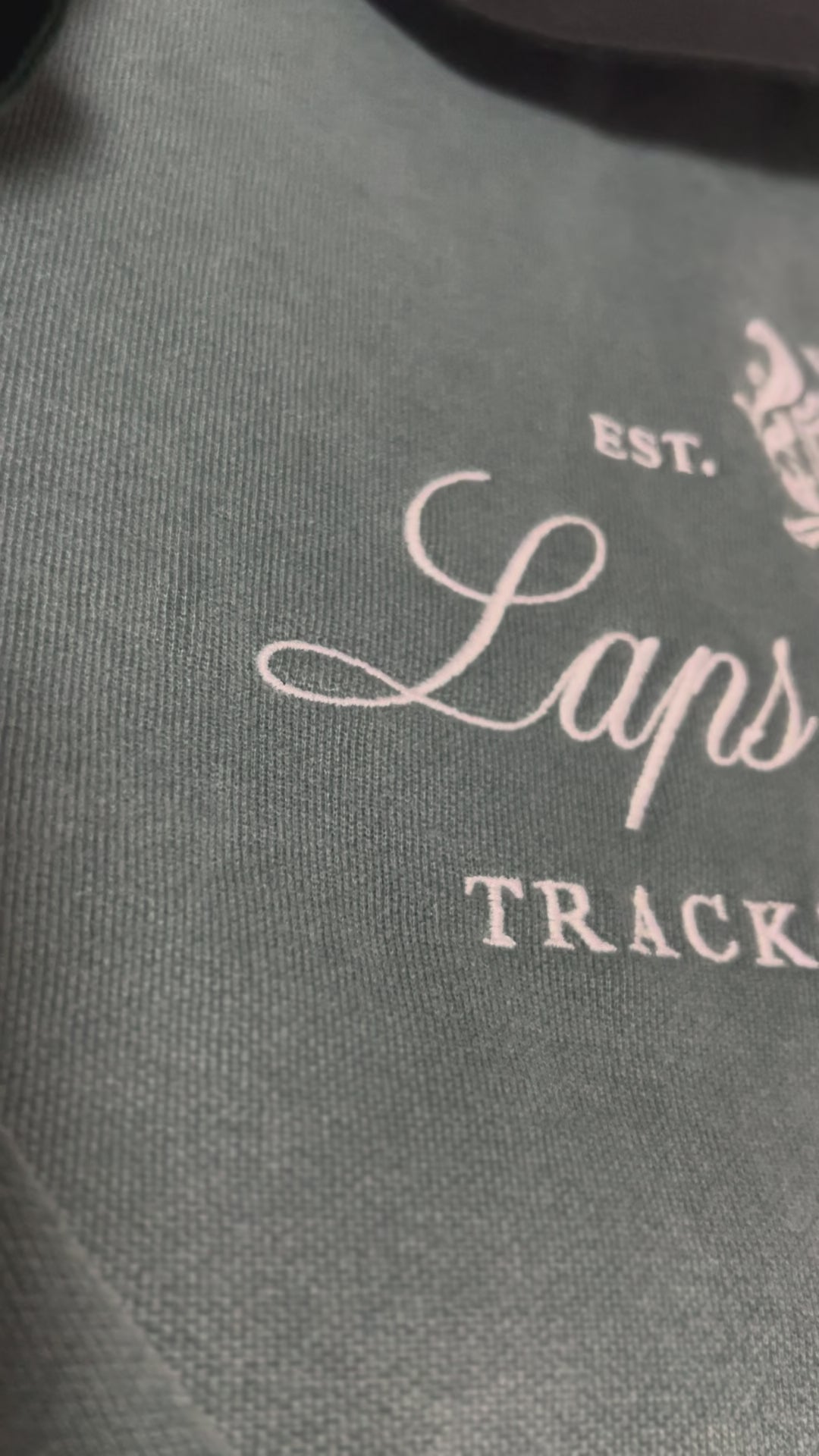 Laps & Leisure™ Embroidered Crewneck